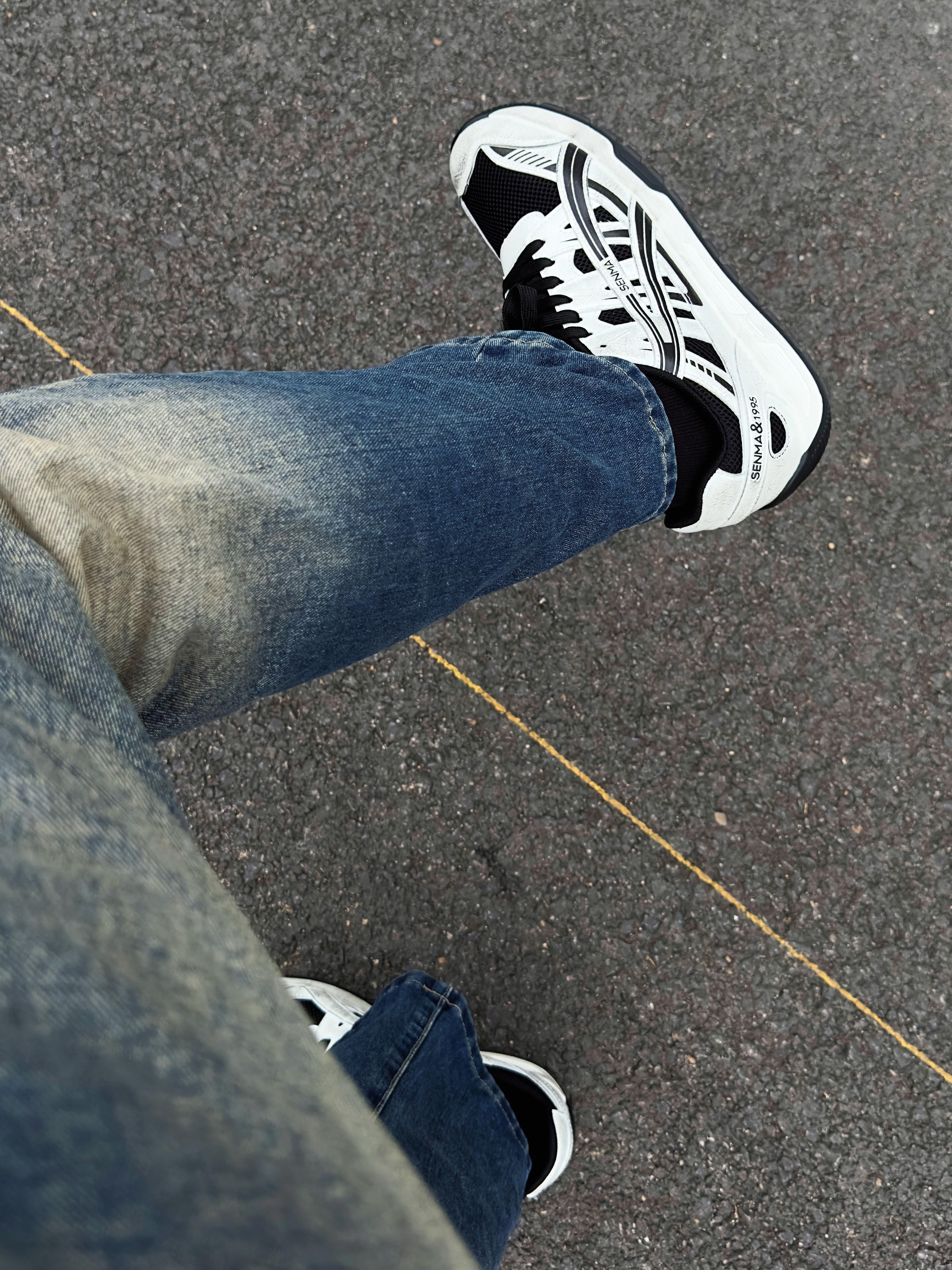 森马这双做旧脏脏鞋,复古又耐看👟